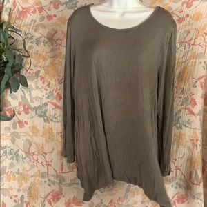 Ladies top long sleeve size 1x